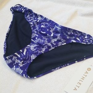 Athleta Batik floral swim bikini bottom